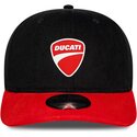 czapki-zakrzywiona-czarny-snapback-9seventy-stretch-snap-contrast-visor-ducati-motor-motogp-new-era
