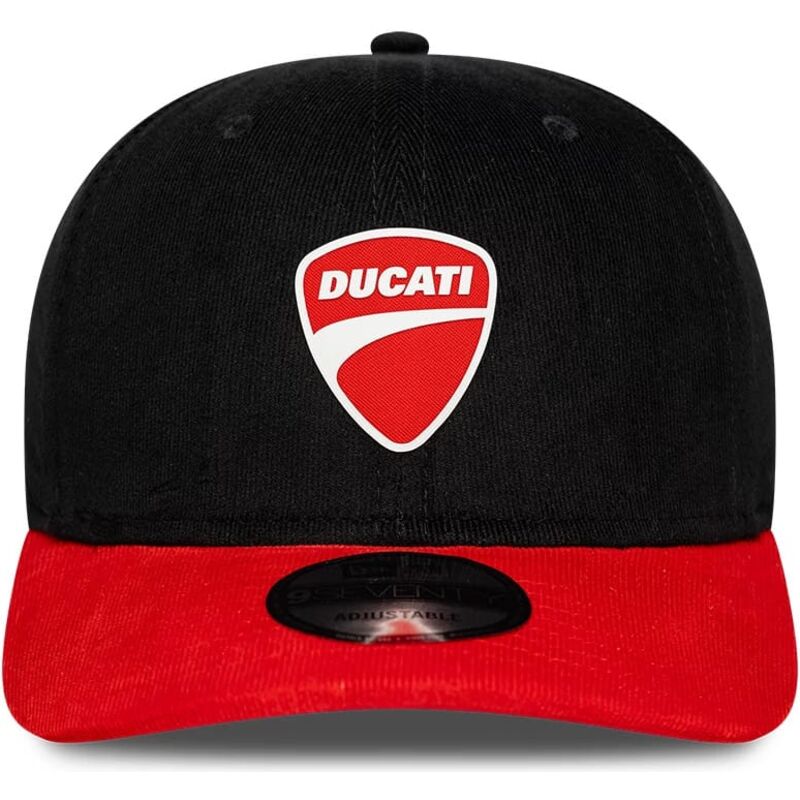 czapki-zakrzywiona-czarny-snapback-9seventy-stretch-snap-contrast-visor-ducati-motor-motogp-new-era