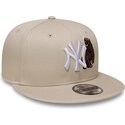 czapki-plaska-bezowy-snapback-9fifty-outdoor-icon-new-york-yankees-mlb-new-era
