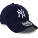 czapki-zakrzywiona-granatowy-snapback-9forty-m-crown-fleece-new-york-yankees-mlb-new-era