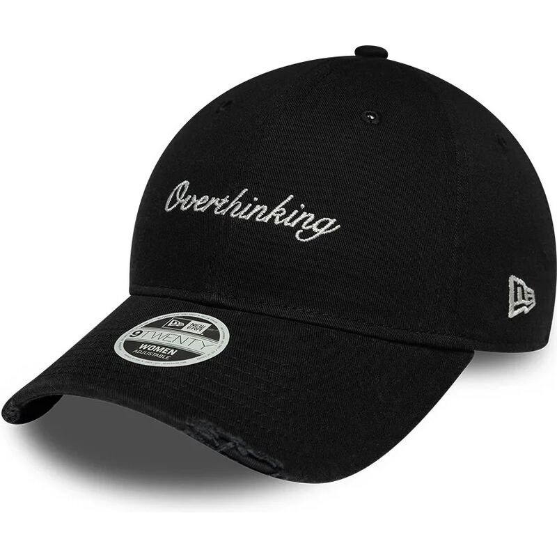 czapki-zakrzywiona-czarny-tasma-regulowana-9twenty-slogan-overthinking-new-era