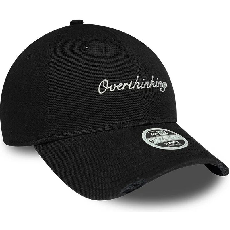 czapki-zakrzywiona-czarny-tasma-regulowana-9twenty-slogan-overthinking-new-era