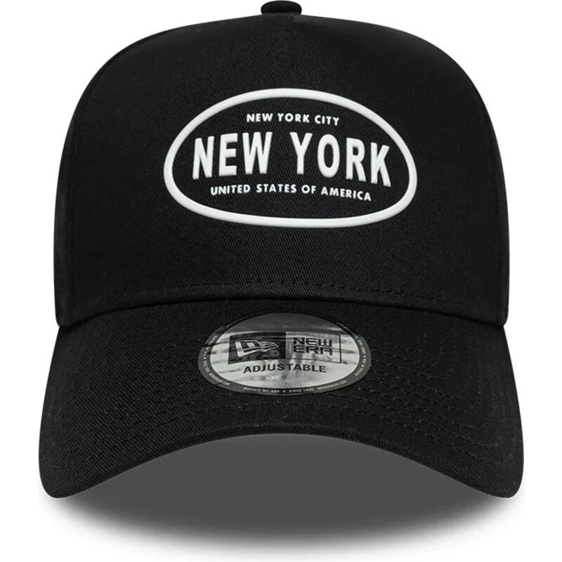 czapki-zakrzywiona-czarny-snapback-9forty-e-frame-rubber-new-york-new-era czapki-zakrzywiona-czarny-snapback-9forty-e-frame-rubber-new-york-new-era