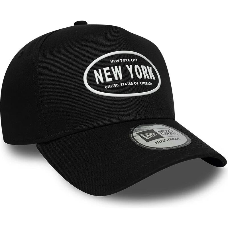czapki-zakrzywiona-czarny-snapback-9forty-e-frame-rubber-new-york-new-era czapki-zakrzywiona-czarny-snapback-9forty-e-frame-rubber-new-york-new-era