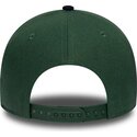 czapki-zakrzywiona-zielony-snapback-9forty-e-frame-suede-visor-new-york-yankees-mlb-new-era