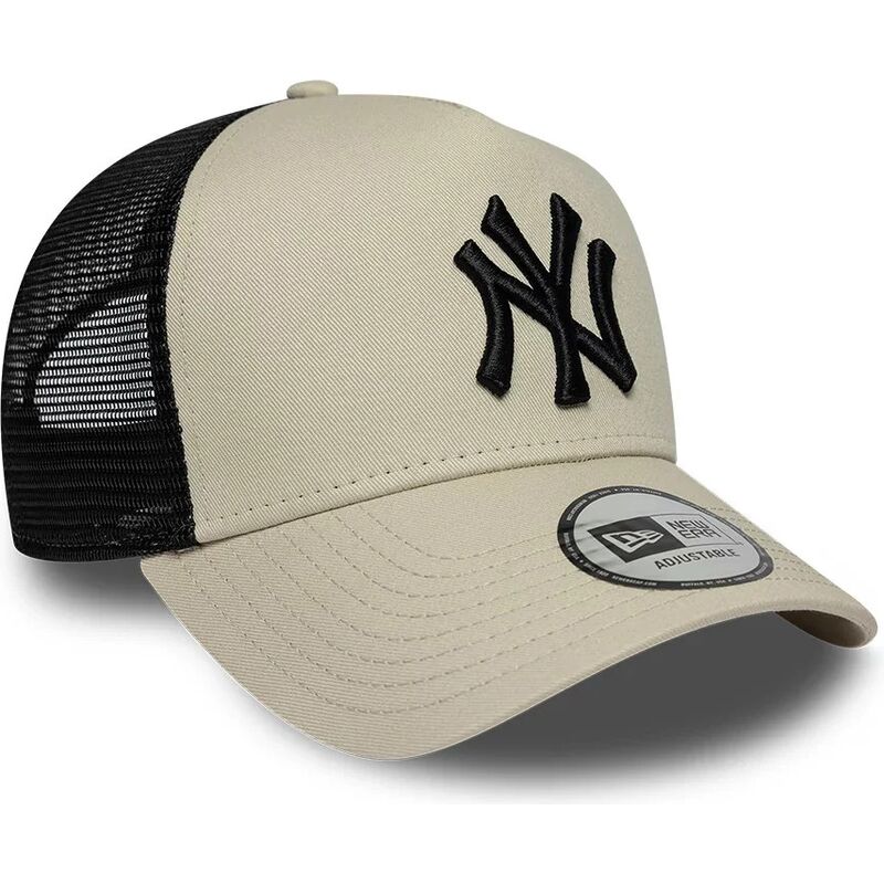 czapki-zakrzywiona-bezowy-snapback-a-frame-league-essential-new-york-yankees-mlb-new-era