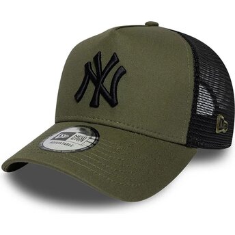 Czapki zakrzywiona zielony snapback A Frame League Essential New York Yankees MLB New Era