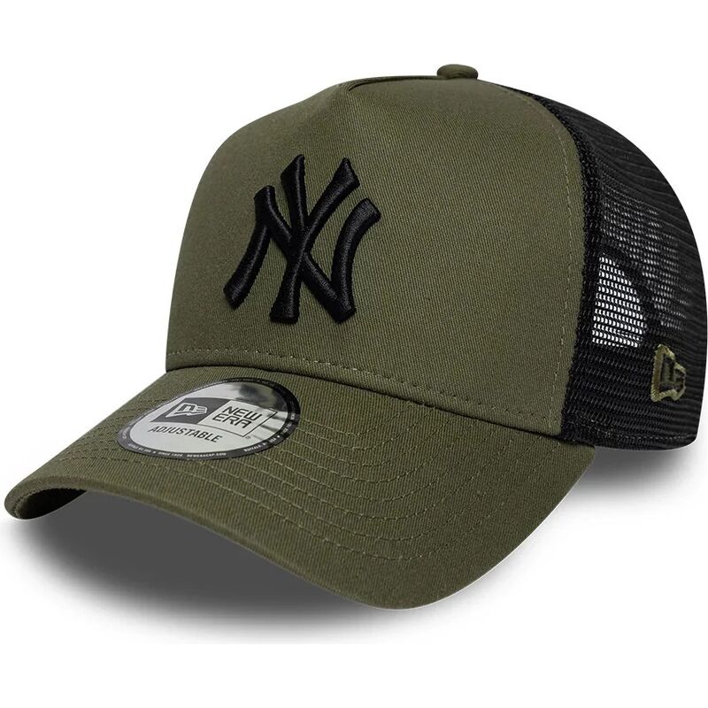 czapki-zakrzywiona-zielony-snapback-a-frame-league-essential-new-york-yankees-mlb-new-era