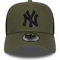 czapki-zakrzywiona-zielony-snapback-a-frame-league-essential-new-york-yankees-mlb-new-era