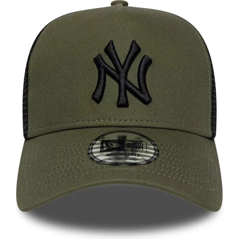 czapki-zakrzywiona-zielony-snapback-a-frame-league-essential-new-york-yankees-mlb-new-era