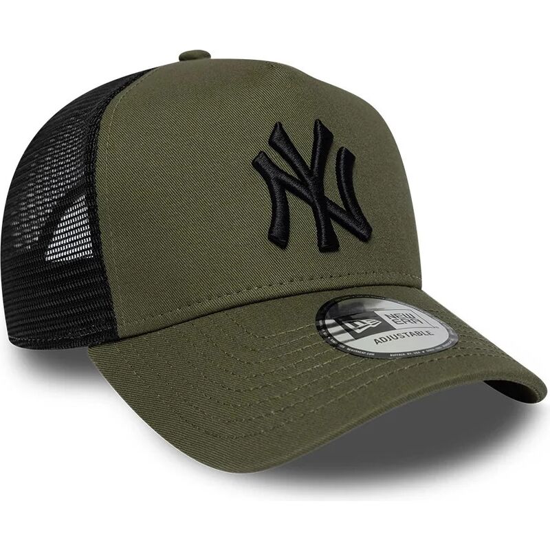 czapki-zakrzywiona-zielony-snapback-a-frame-league-essential-new-york-yankees-mlb-new-era