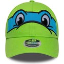 czapki-zakrzywiona-zielony-snapback-dla-dziecka-9forty-m-crown-face-leonardo-tortugas-ninja-new-era