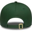 czapki-zakrzywiona-zielony-tasma-regulowana-9forty-metallic-new-york-yankees-mlb-new-era