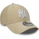 czapki-zakrzywiona-bezowy-snapback-9forty-entry-cord-new-york-yankees-mlb-new-era