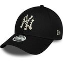 czapki-zakrzywiona-czarny-tasma-regulowana-9forty-infill-new-york-yankees-mlb-new-era