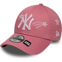 czapki-zakrzywiona-roz-tasma-regulowana-dla-dziecka-9forty-space-new-york-yankees-mlb-new-era