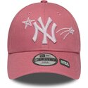 czapki-zakrzywiona-roz-tasma-regulowana-dla-dziecka-9forty-space-new-york-yankees-mlb-new-era