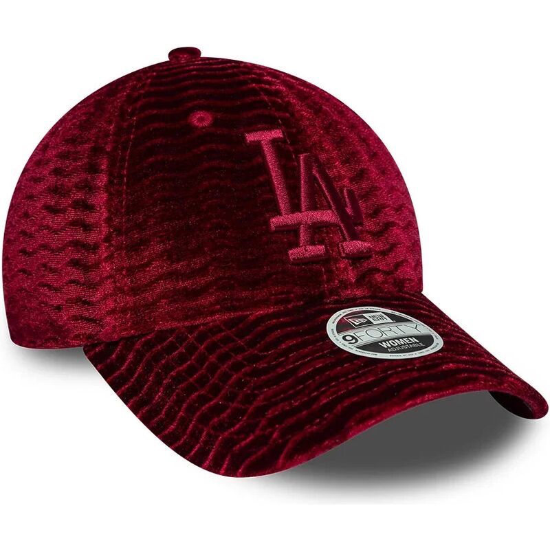 czapki-zakrzywiona-czerwony-tasma-regulowana-9forty-velour-los-angeles-dodgers-mlb-new-era czapki-zakrzywiona-czerwony-tasma-regulowana-9forty-velour-los-angeles-dodgers-mlb-new-era