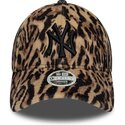 czapki-zakrzywiona-lampart-tasma-regulowana-9forty-ocelot-print-new-york-yankees-mlb-new-era