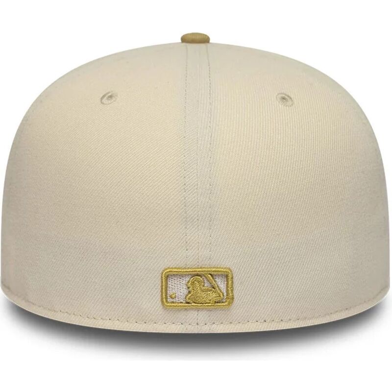 czapki-plaska-bezowy-dopasowany-59fifty-league-essential-new-york-yankees-mlb-new-era