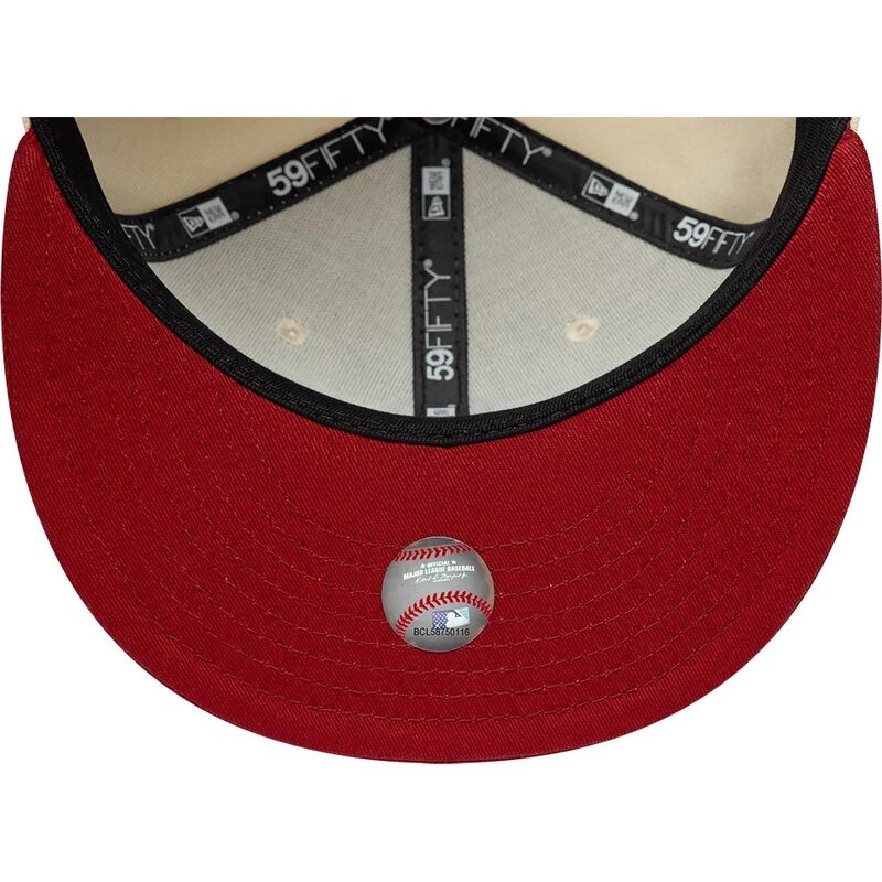 czapki-plaska-bezowy-dopasowany-59fifty-league-essential-new-york-yankees-mlb-new-era