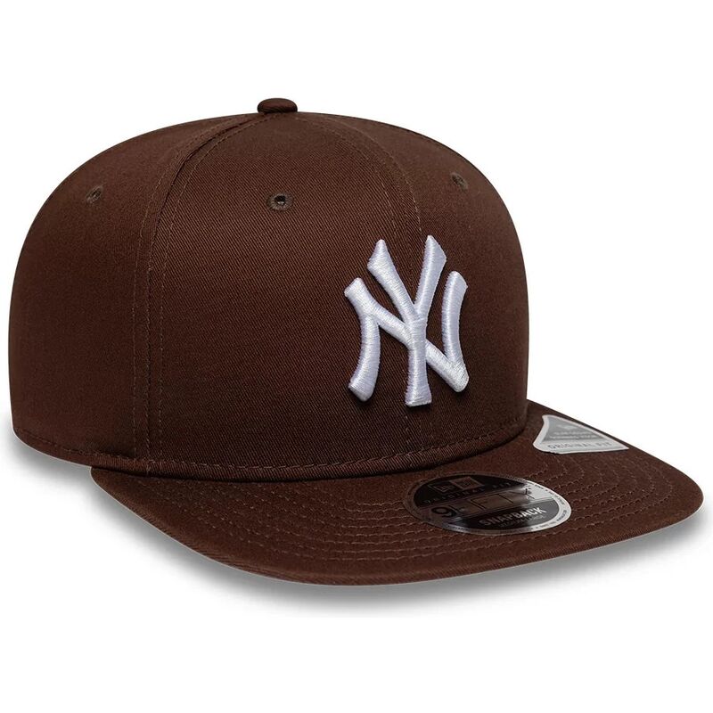 czapki-plaska-brazowy-snapback-9fifty-original-fit-league-essential-new-york-yankees-mlb-new-era czapki-plaska-brazowy-snapback-9fifty-original-fit-league-essential-new-york-yankees-mlb-new-era