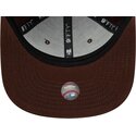 czapki-plaska-brazowy-snapback-9fifty-original-fit-league-essential-new-york-yankees-mlb-new-era