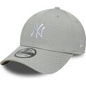 czapki-zakrzywiona-szary-dopasowany-39thirty-stretch-mesh-new-york-yankees-mlb-new-era