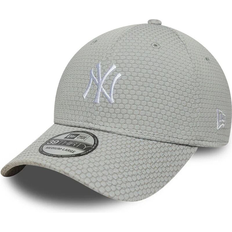 czapki-zakrzywiona-szary-dopasowany-39thirty-stretch-mesh-new-york-yankees-mlb-new-era