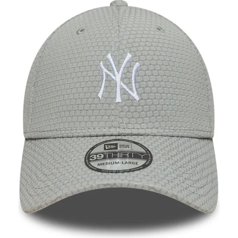 czapki-zakrzywiona-szary-dopasowany-39thirty-stretch-mesh-new-york-yankees-mlb-new-era