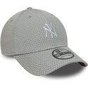 czapki-zakrzywiona-szary-dopasowany-39thirty-stretch-mesh-new-york-yankees-mlb-new-era