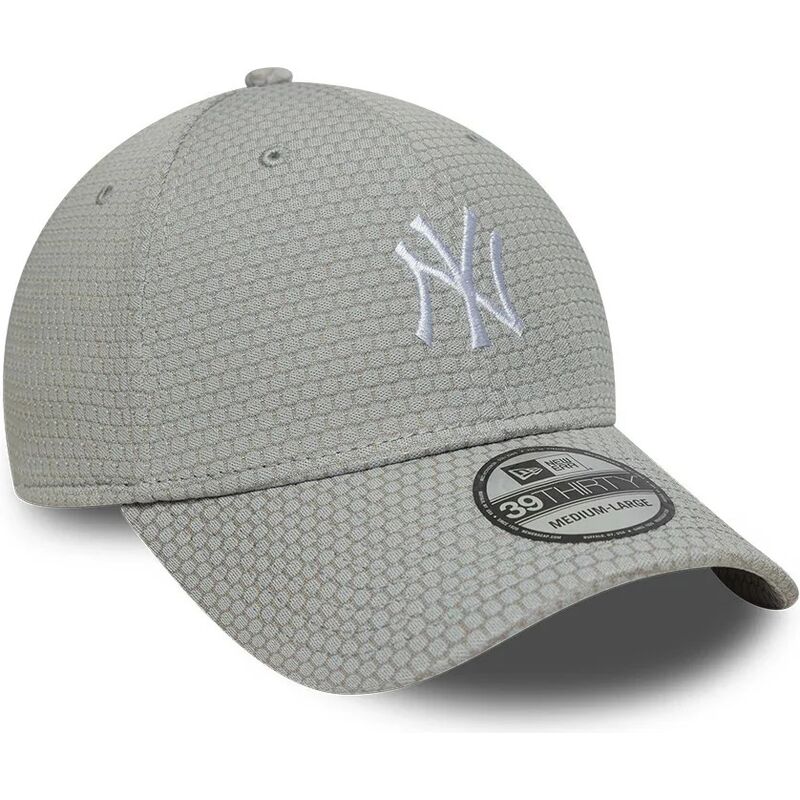 czapki-zakrzywiona-szary-dopasowany-39thirty-stretch-mesh-new-york-yankees-mlb-new-era