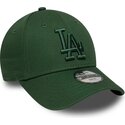 czapki-zakrzywiona-zielony-tasma-regulowana-dla-dziecka-9forty-league-essential-los-angeles-dodgers-mlb-new-era