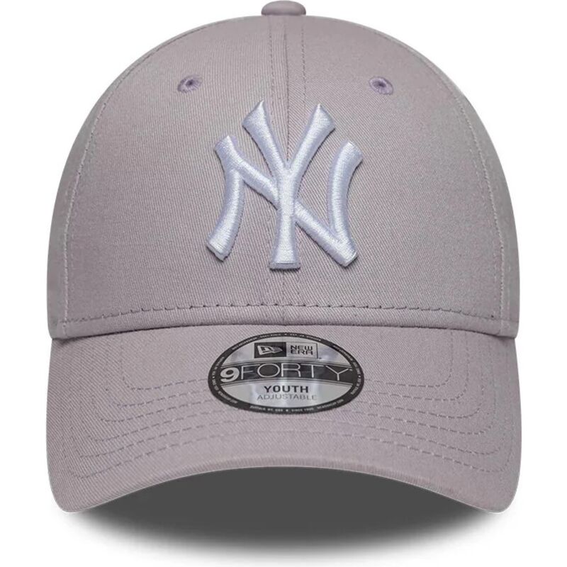 czapki-zakrzywiona-fioletowy-tasma-regulowana-dla-dziecka-9forty-league-essential-new-york-yankees-mlb-new-era