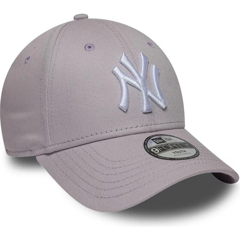 czapki-zakrzywiona-fioletowy-tasma-regulowana-dla-dziecka-9forty-league-essential-new-york-yankees-mlb-new-era