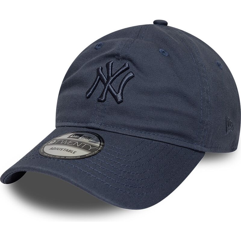 czapki-zakrzywiona-niebieski-tasma-regulowana-9twenty-washed-midi-new-york-yankees-mlb-new-era