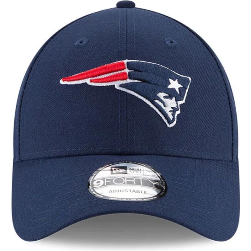 granatowa-zakrzywiona-czapka-z-regulacja-9forty-the-league-new-england-patriots-nfl-new-era granatowa-zakrzywiona-czapka-z-regulacja-9forty-the-league-new-england-patriots-nfl-new-era