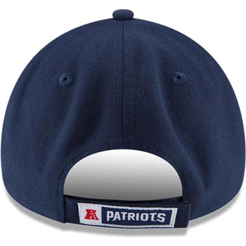 granatowa-zakrzywiona-czapka-z-regulacja-9forty-the-league-new-england-patriots-nfl-new-era granatowa-zakrzywiona-czapka-z-regulacja-9forty-the-league-new-england-patriots-nfl-new-era