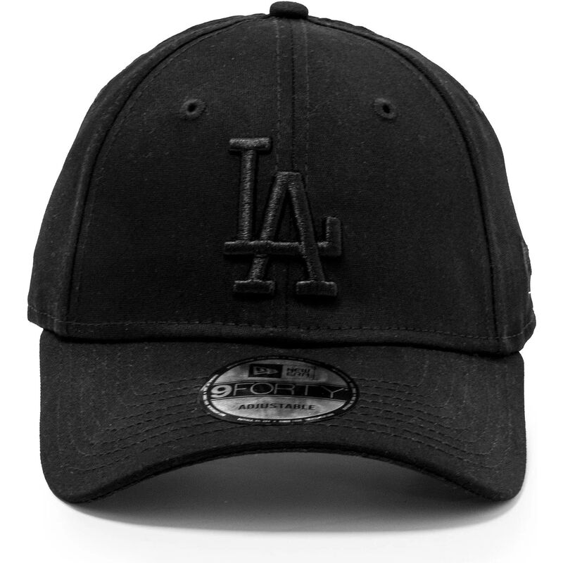 czarna-regulowana-czapka-z-zakrzywionym-daszkiem-z-czarnym-logo-9forty-league-essential-los-angeles-dodgers-mlb-od-new-era czarna-regulowana-czapka-z-zakrzywionym-daszkiem-z-czarnym-logo-9forty-league-essential-los-angeles-dodgers-mlb-od-new-era