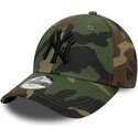 czapka-z-daszkiem-z-regulacja-kamuflazowa-dla-chlopca-9forty-league-essential-new-york-yankees-mlb-new-era