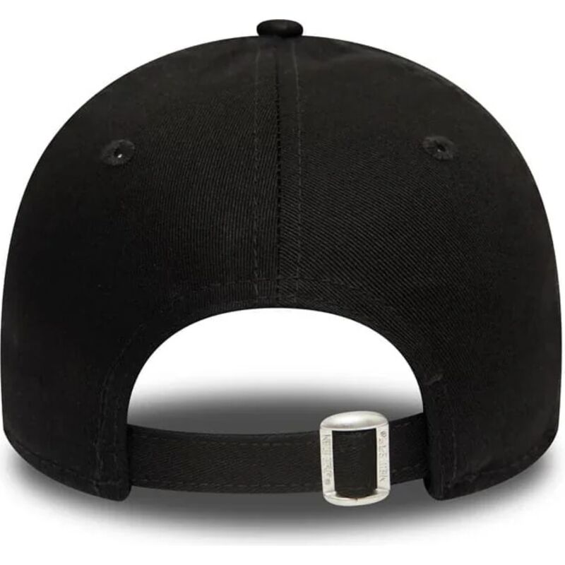 czarna-zakrzywiona-czapka-regulowana-dla-dzieci-z-czarnym-logo-9forty-league-essential-new-york-yankees-mlb-new-era