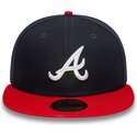 granatowo-czerwona-dopasowana-czapka-z-daszkiem-59fifty-ac-perf-atlanta-braves-mlb-new-era
