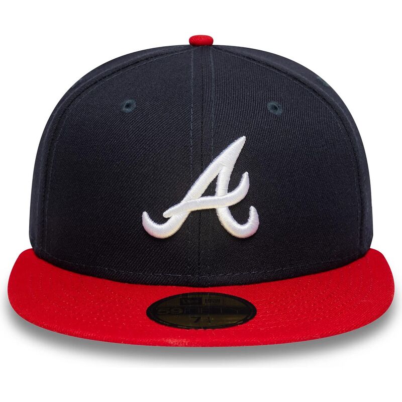granatowo-czerwona-dopasowana-czapka-z-daszkiem-59fifty-ac-perf-atlanta-braves-mlb-new-era