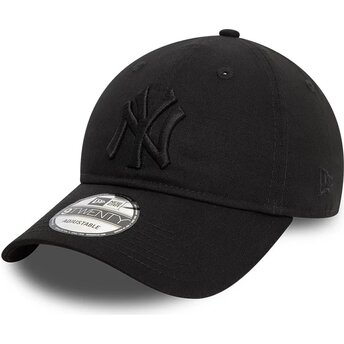 Czapki zakrzywiona czarny taśma regulowana 9TWENTY League Essential New York Yankees MLB New Era