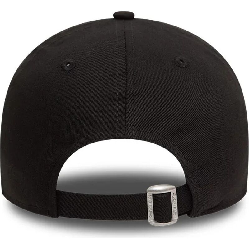 czarna-regulowana-czapka-z-zakrzywionym-daszkiem-z-czarnym-logo-9twenty-league-essential-new-york-yankees-mlb-new-era