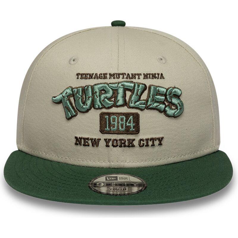 czapki-plaska-zielony-snapback-dla-dziecka-9fifty-tortugas-ninja-new-era