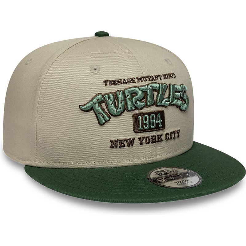 czapki-plaska-zielony-snapback-dla-dziecka-9fifty-tortugas-ninja-new-era