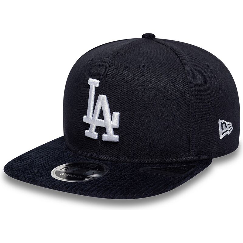 czapki-plaska-granatowy-snapback-9fifty-cord-visor-los-angeles-dodgers-mlb-new-era