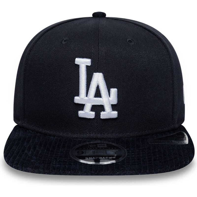 czapki-plaska-granatowy-snapback-9fifty-cord-visor-los-angeles-dodgers-mlb-new-era