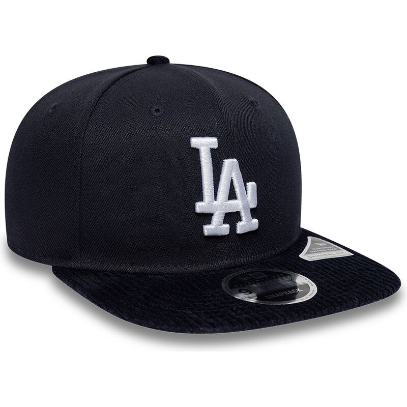 czapki-plaska-granatowy-snapback-9fifty-cord-visor-los-angeles-dodgers-mlb-new-era